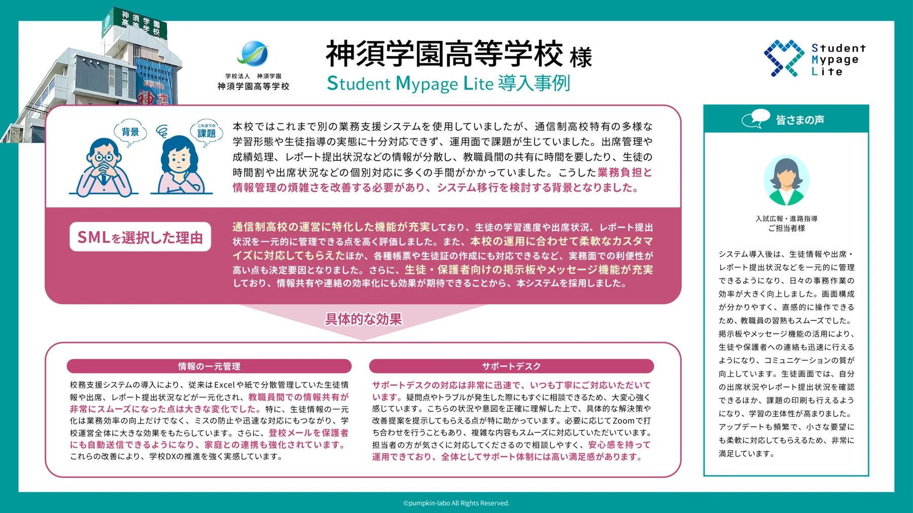 神須学園高等学校 導入事例